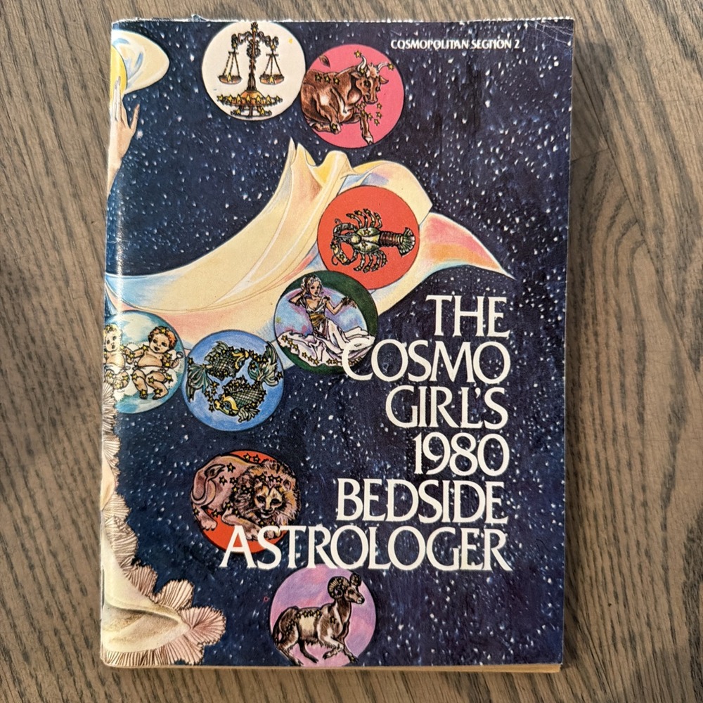 The Cosmo Girls 1980 Bedside Astrologer Vintage Horoscope Astrology Cosmopolitan